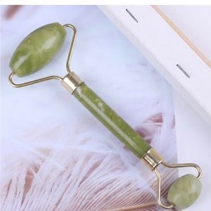 Face Body SPA Massage Roller Facial Massager Jade Stone Anti-aging Therapy